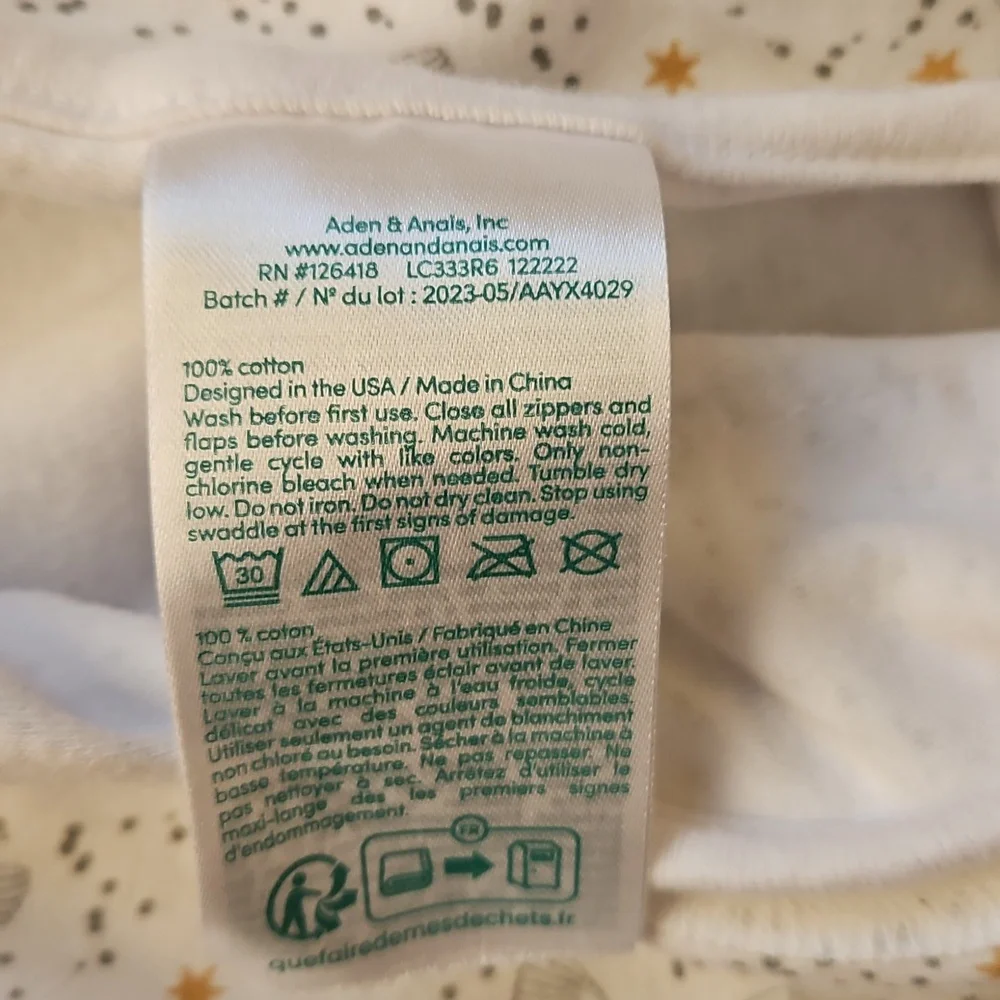 Aden + Anais HALO Harry Potter 0-3mo Swaddle‎